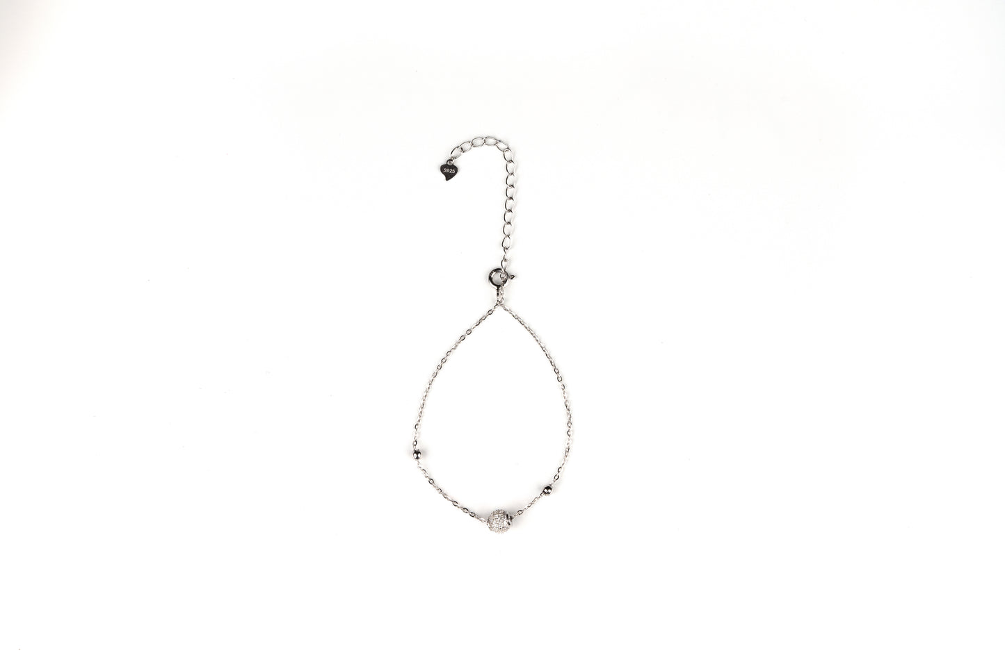 Silver Pearl Bracelet
