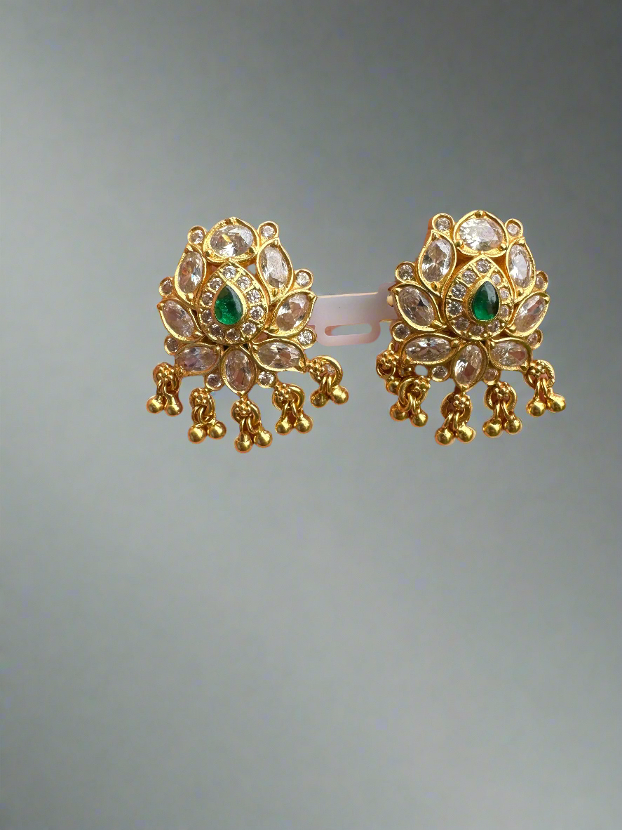 Emerald Lotus Gold Drops