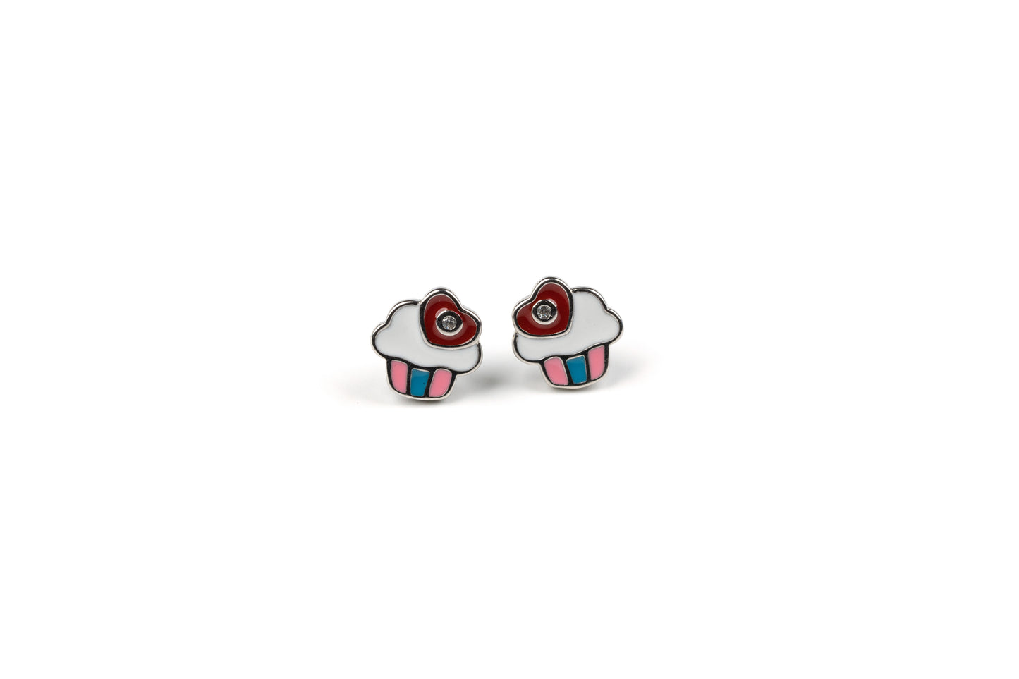 Tiny Treats Cupcake Baby Earrings