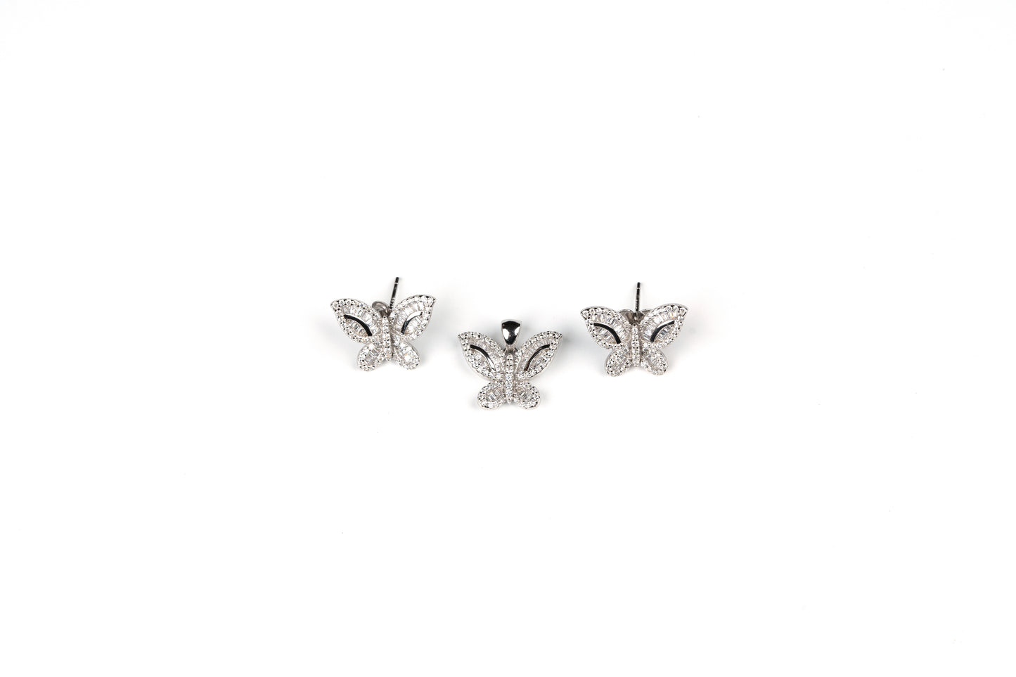 Mystical Butterfly Pendant Set