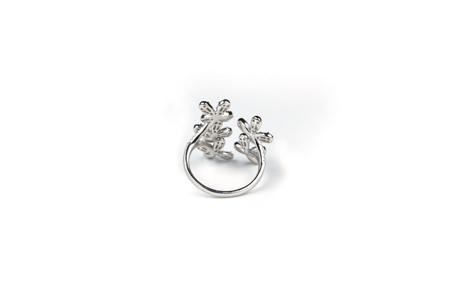 MOP Flower Cocktail Ring