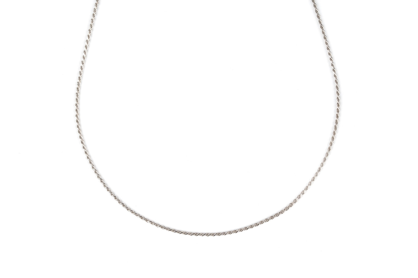 Classic Silver Locket Chain