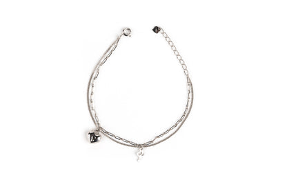 Heartfelt Lock Duo Bracelet