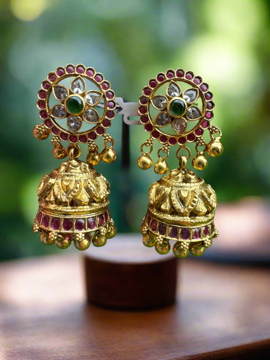 Radiant Marun Jhumka