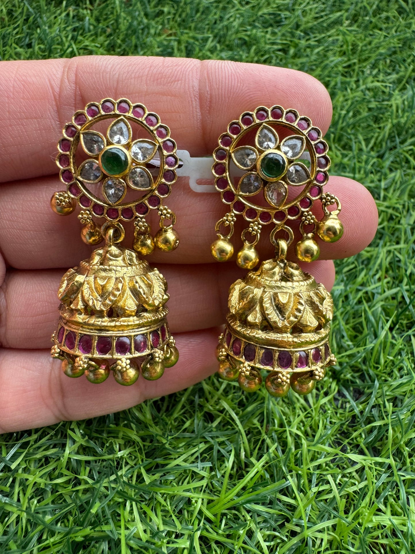 Radiant Marun Jhumka