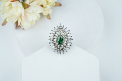 Emerald Eye Ring