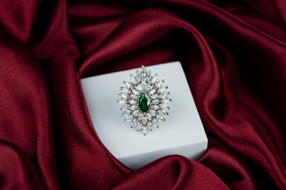 Emerald Eye Ring