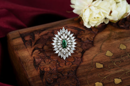 Emerald Eye Ring